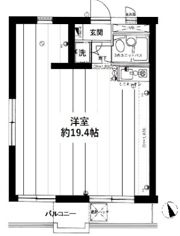 ライオンズマンション下総中山第弐の間取り画像