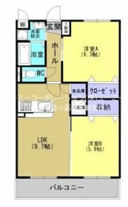 ソレイユ武蔵ヶ丘の間取り画像