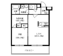 ルミエール妙蓮寺Ⅱの間取り画像