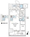 パークアクシス横浜阪東橋の間取り画像