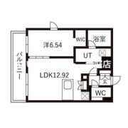 ピオネロ恵庭Ⅳの間取り画像
