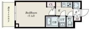 S-RESIDENCE天満Gracisの間取り画像