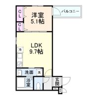 サンセレーノ minamiの間取り画像