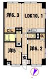WITH PLACE MORISAKIの間取り画像