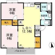 グランハイツ屋島の間取り画像