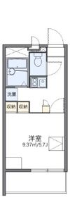 レオパレス羽邑の間取り画像