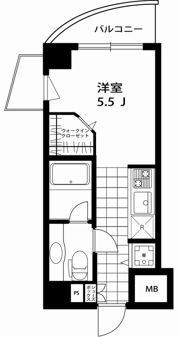 アーバンファースト神楽坂の間取り画像