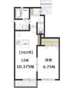 コルマール早島Ⅰの間取り画像