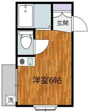 ハイツフィールドⅠの間取り画像