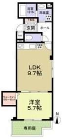 ベルフルールの間取り画像