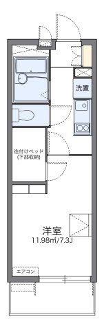 レオパレスPines寿の間取り画像