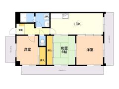 井尻第3ビルの間取り画像