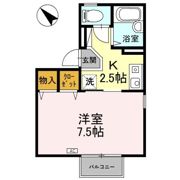 セジュール山室の間取り画像
