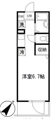 LYNX赤塚新町の間取り画像