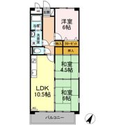 フロンティア・ウィン1の間取り画像