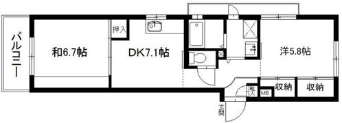 チームス大平台の間取り画像