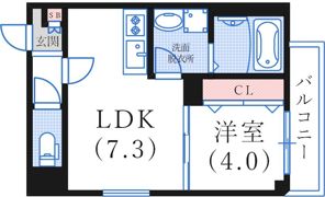 ソリティア芦屋西の間取り画像