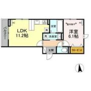 クレストコート錦町の間取り画像