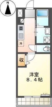 ユーロピュア 西山の間取り画像