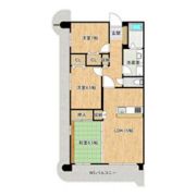 淀川ハイライフマンションの間取り画像