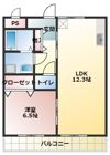 アネックス江端の間取り画像