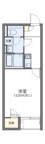 レオネクストエルヴィータの間取り画像