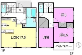 ゆらぎ野の間取り画像