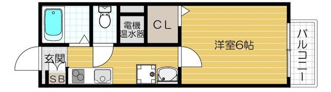 旭ハイツの間取り画像