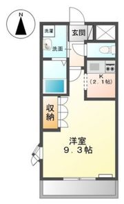 シェルルの間取り画像