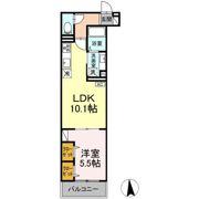 Dアセット栄町の間取り画像