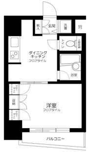 シーアイマンション池袋西の間取り画像