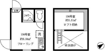 フェリスメリーの間取り画像