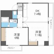 ボーグ新大阪の間取り画像