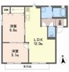 バリュージュ古川南 A棟の間取り画像