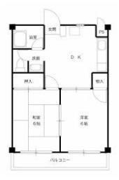 エムアールハイツの間取り画像