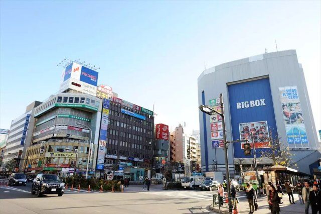 近くに施設あり