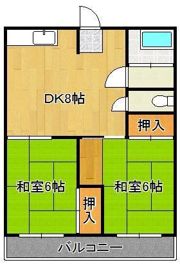 アリエス井堀の間取り画像