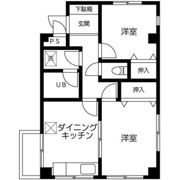 ベルメゾンの間取り画像