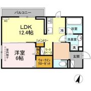 グリシーヌ串戸の間取り画像