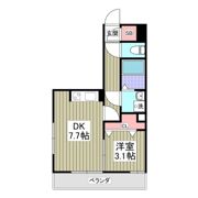 VILLA紺屋町の間取り画像