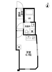 SBメゾン江北の間取り画像