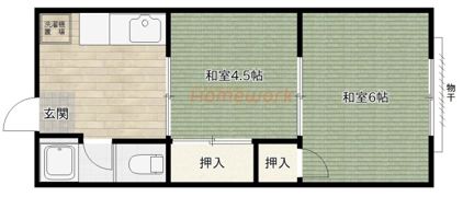 マグノリア箕面ハイツの間取り画像