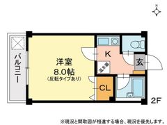 マンションさちえNo.3の間取り画像