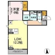 D-ROOMルント連坊Bの間取り画像