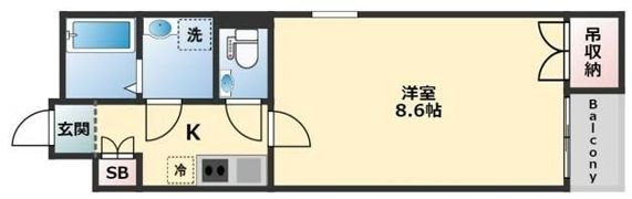 M Residence 常盤の間取り画像