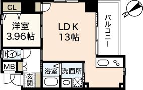 アールヴォレ楠木の間取り画像