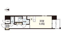 ミュゼ 海老山の間取り画像