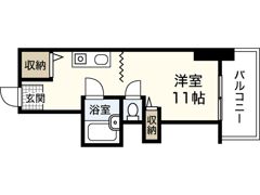 ウィンディア五日市 A棟の間取り画像