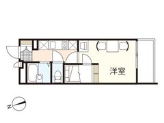 レオパレス南観音町の間取り画像