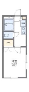 レオパレス東野の間取り画像